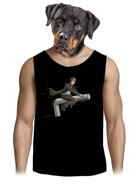 Harry na inbuse pánske tielko Black