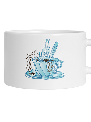 Cukroholik hrnček makronka White