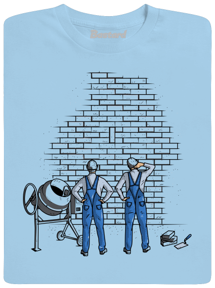 Murári pánske tričko Sky Blue