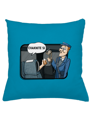 Cvaknite si vankúš Blue Turquoise