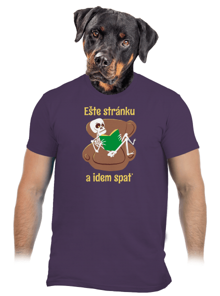 Ešte stránku pánske tričko Urban Purple