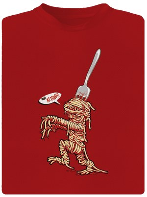 Špagety pánske športové tričko Red Mal