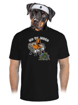 Wago svorka pánske športové tričko Black