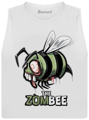 ZomBee dámske tielko voľné White