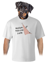 unisex tričko oversized