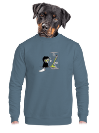 unisex mikina bez kapucne