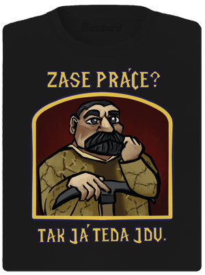 Zase práce? dámske športové tričko Black