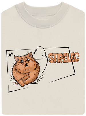 Mačací horoskop: Strelec unisex mikina bez kapucne Off White