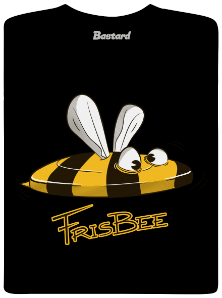 Frisbee detské tričko Black