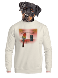 unisex mikina bez kapucne