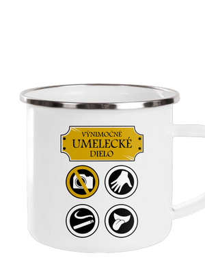 Umelecké dielo plecháčik White