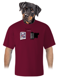 unisex tričko oversized