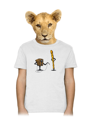 Plug-in jack detské tričko White