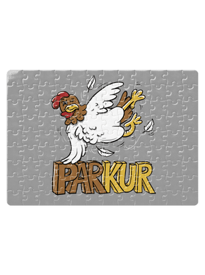 Parkur puzzle White