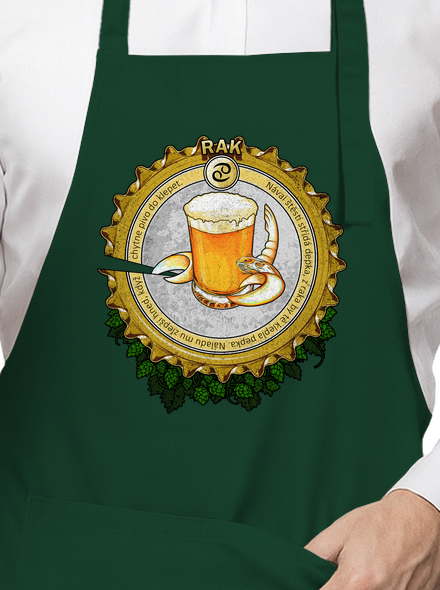 Pivný horoskop: Rak zástera Bottle Green