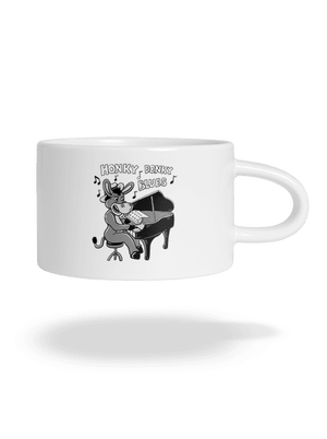 Honky donky blues hrnček makronka White