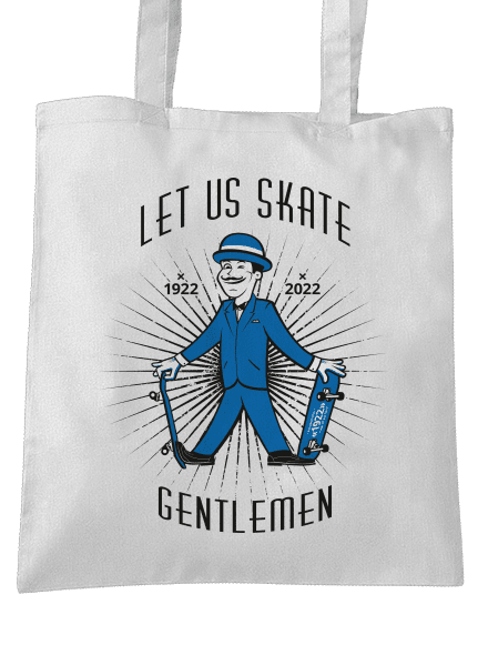 Let us skate taška White