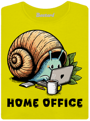 Slimákov home office dámske tričko prémium Lemon