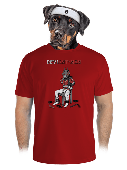 DeviAnt-man pánske športové tričko Red Mal