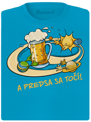 A predsa sa točí! dámske športové tričko Blue Atol