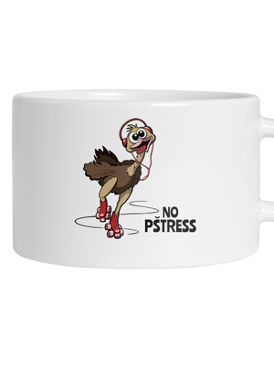 No pštress hrnček makronka White