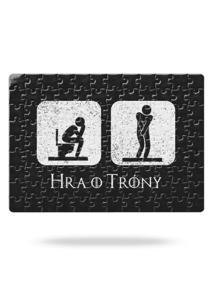 Hra o trůny puzzle White