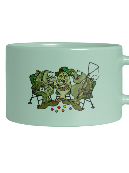 Carp Team hrnček makronka Mint Macaron