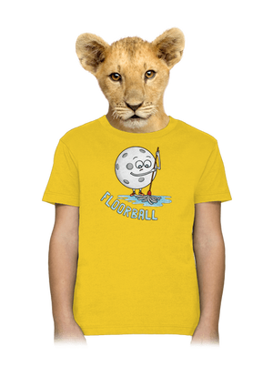 Floorball detské tričko Gold