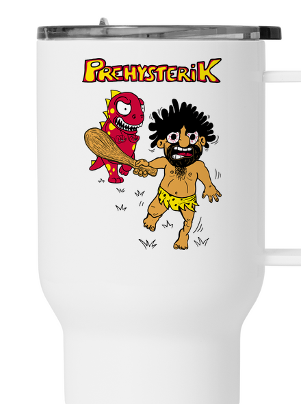Prehysterik termohrnček White