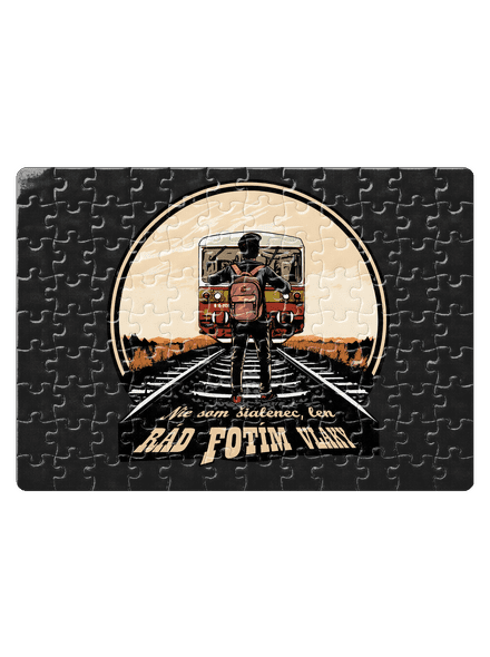 Fotím vlaky puzzle White