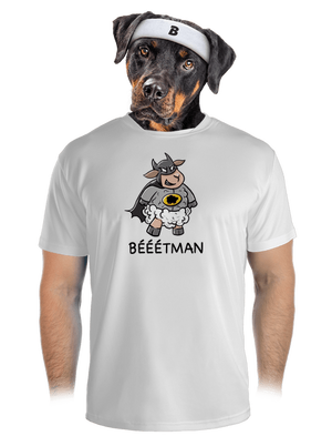 Bééétman pánske športové tričko White