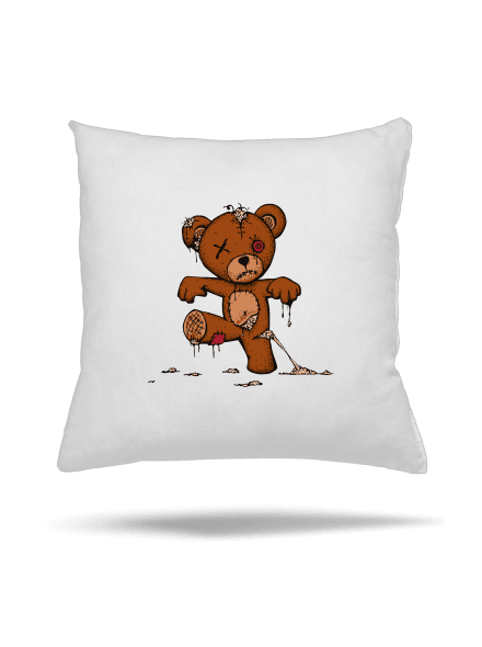 Zombie teddy vankúš White