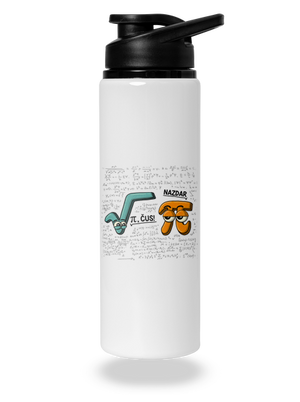 Pí, čus! flaša na vodu White