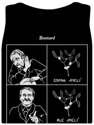 Cimrman: Copak jmelí dámske tielko klasické Black