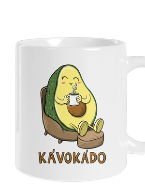 Kávokádo klasický hrnček White