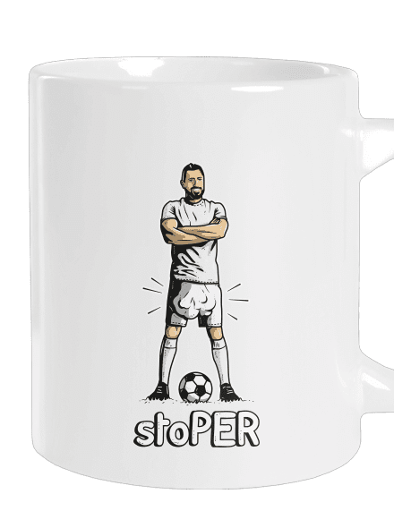 Stoper veľký hrnček White