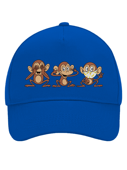 Opičky šiltovka baseballka Bright Royal