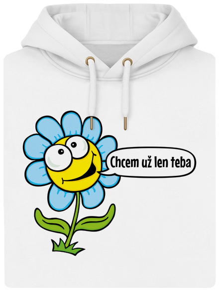 Chcem už len teba unisex mikina premium Snowwhite