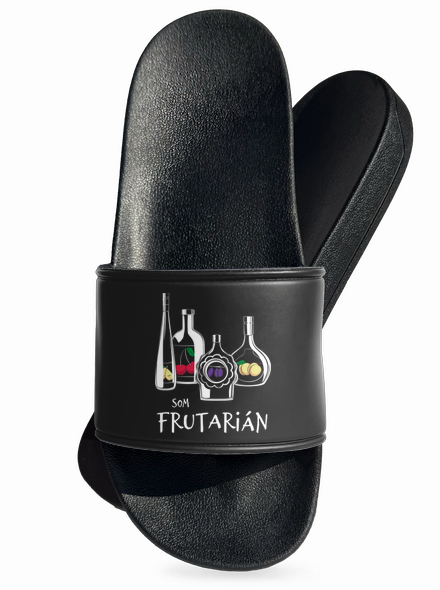 Frutarián šľapky Black