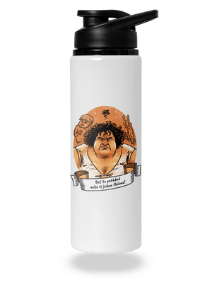 B14: Slunce seno jahody flaša na vodu White