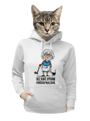 dámska mikina klokanka