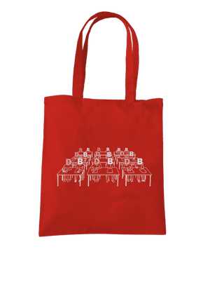 Cimrman: Debil, blbeček taška Bright Red