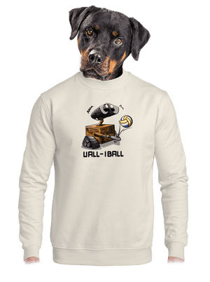 unisex mikina bez kapucne