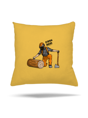 Drevorubač vankúš Yellow Gold