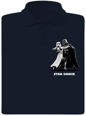 Star dance pánska polokošeľa Navy Mal