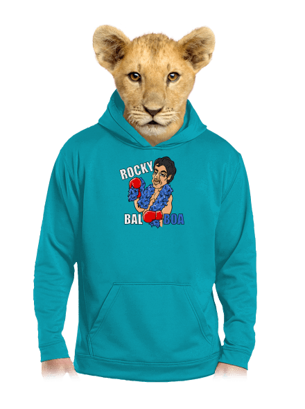 Rocky Bal boa detská mikina klokanka Hawaiian Blue