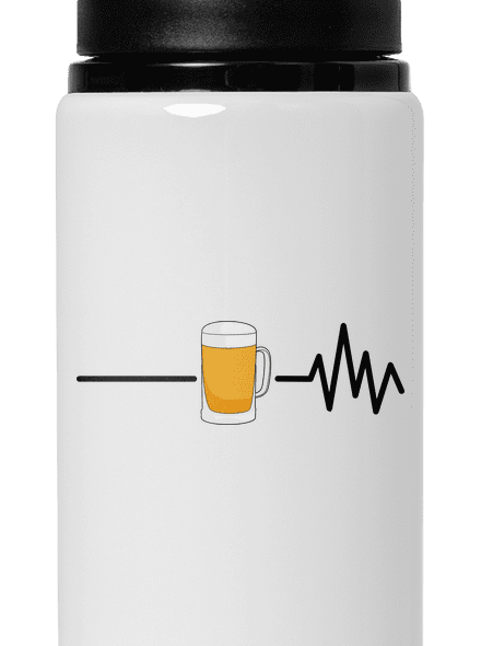 Beer help flaša na vodu White