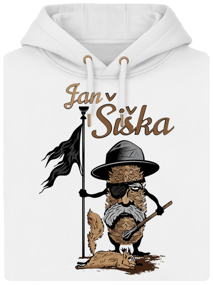 Jan Šiška unisex mikina premium Snowwhite