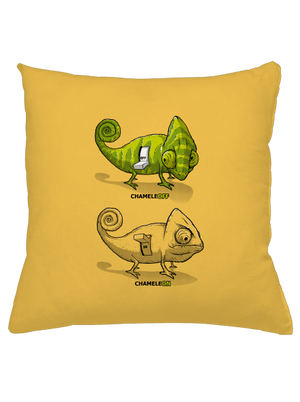 Zapnuté vypnuté vankúš Yellow Gold