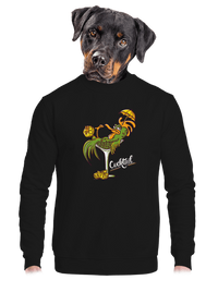 unisex mikina bez kapucne